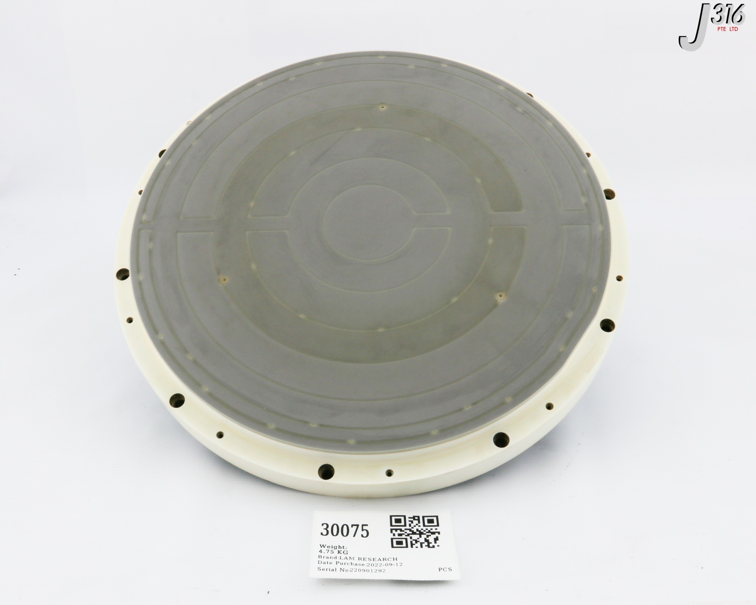 30075 LAM RESEARCH ELECTROSTATIC CHUCK, 715-102001-046 (PARTS) 839